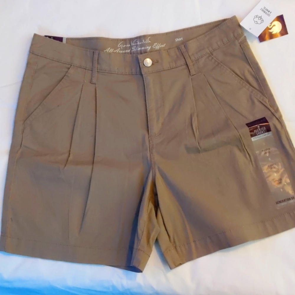 🆕 SLIMMING EFFECT Hi-Rise Shorts by Gloria Vanderbilt / SIZE 8